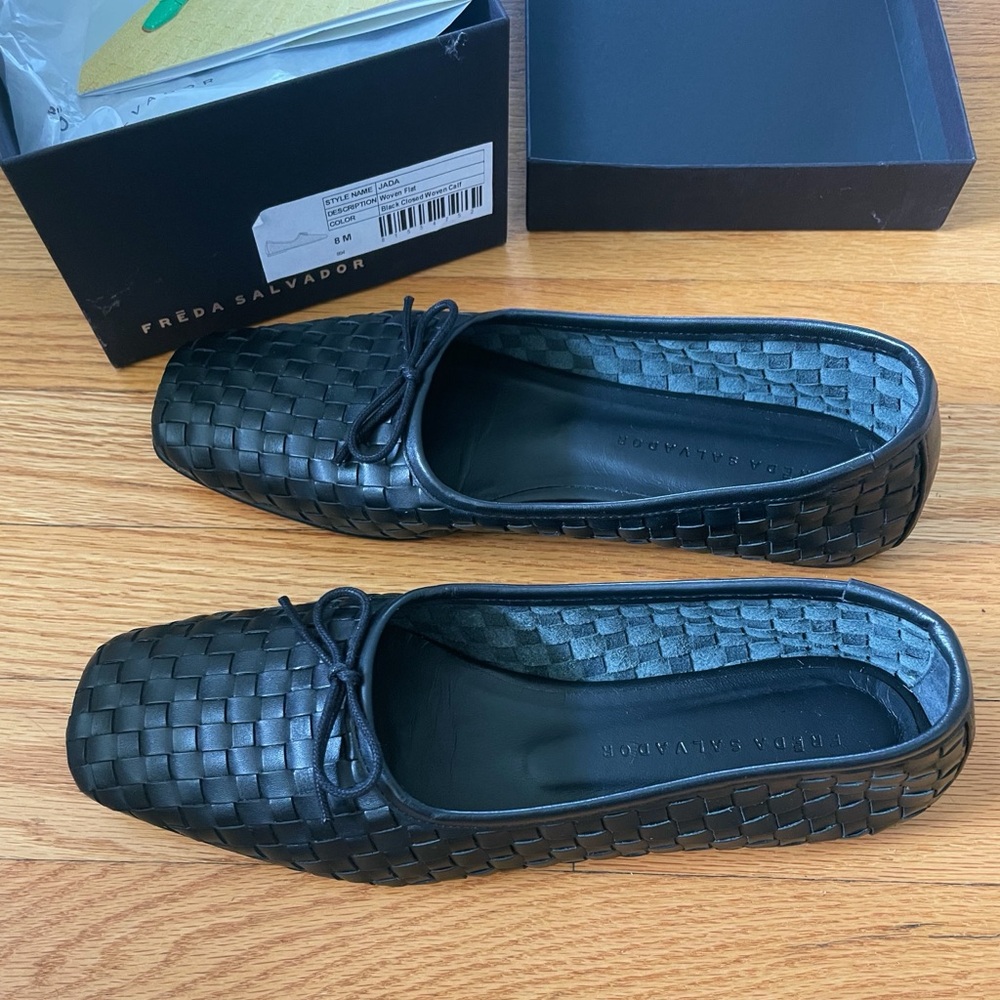 Freda Salvador Jada square toe ballet flat